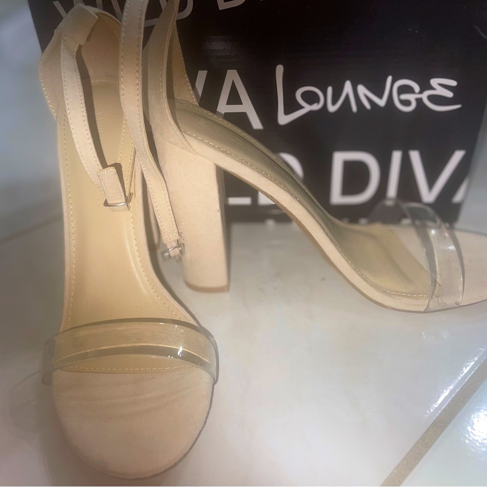 Cream High Heels